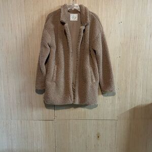 Altar'd State Tan Sherpa Jacket